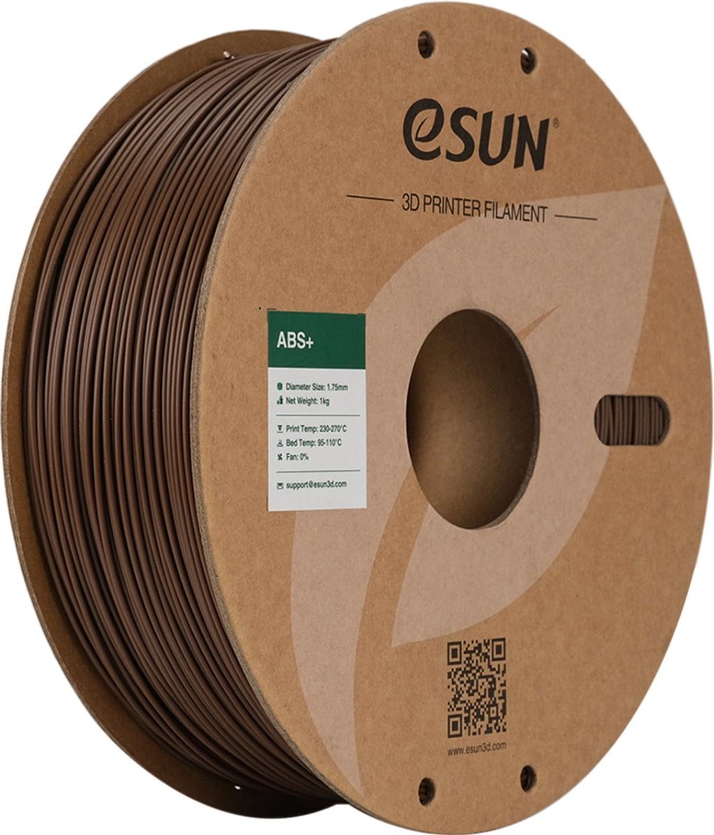 eSun ABS+ Brown - 1.75mm - 3D printer filament