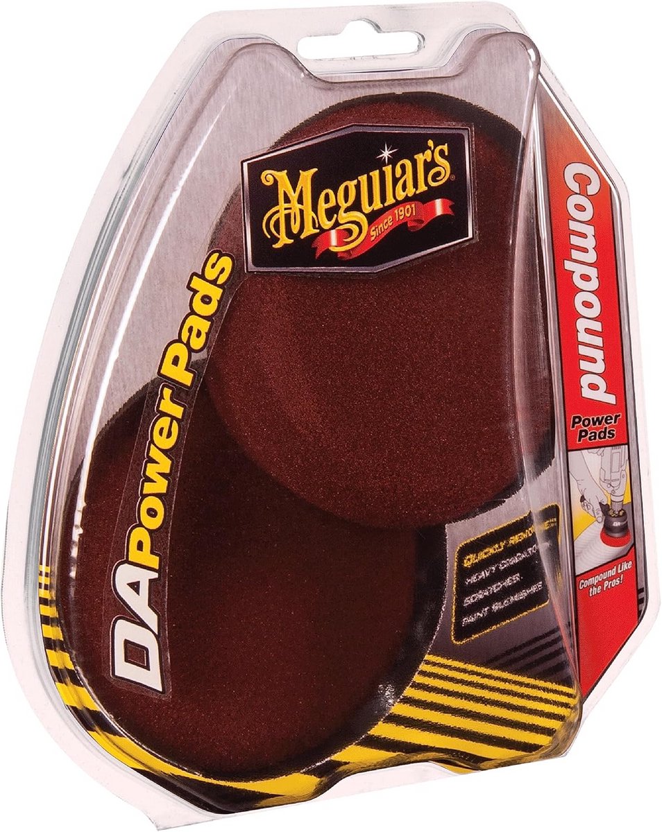 Polijstpads Set - Schuim Pads - Auto Lak Herstellen - Krachtige Defectverwijdering - Diameter 102 mm - Rood