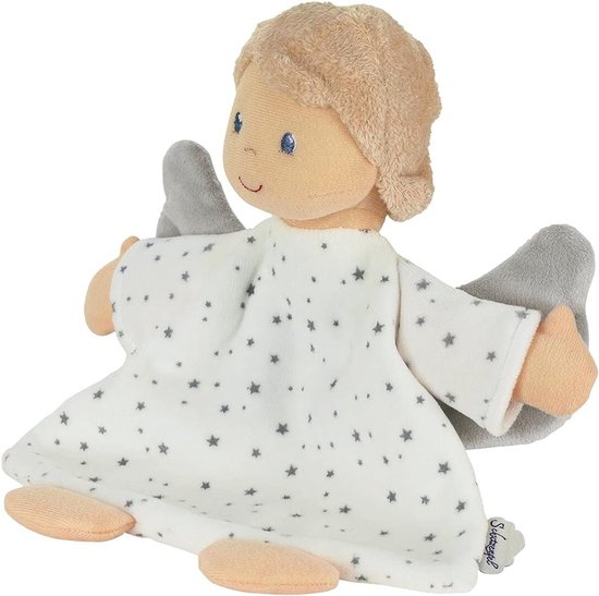Knuffeldoek Beschermengel voor Baby's en Peuters - Zacht Velours en Nicki - Speelgoed voor Onderweg — afbeelding 2