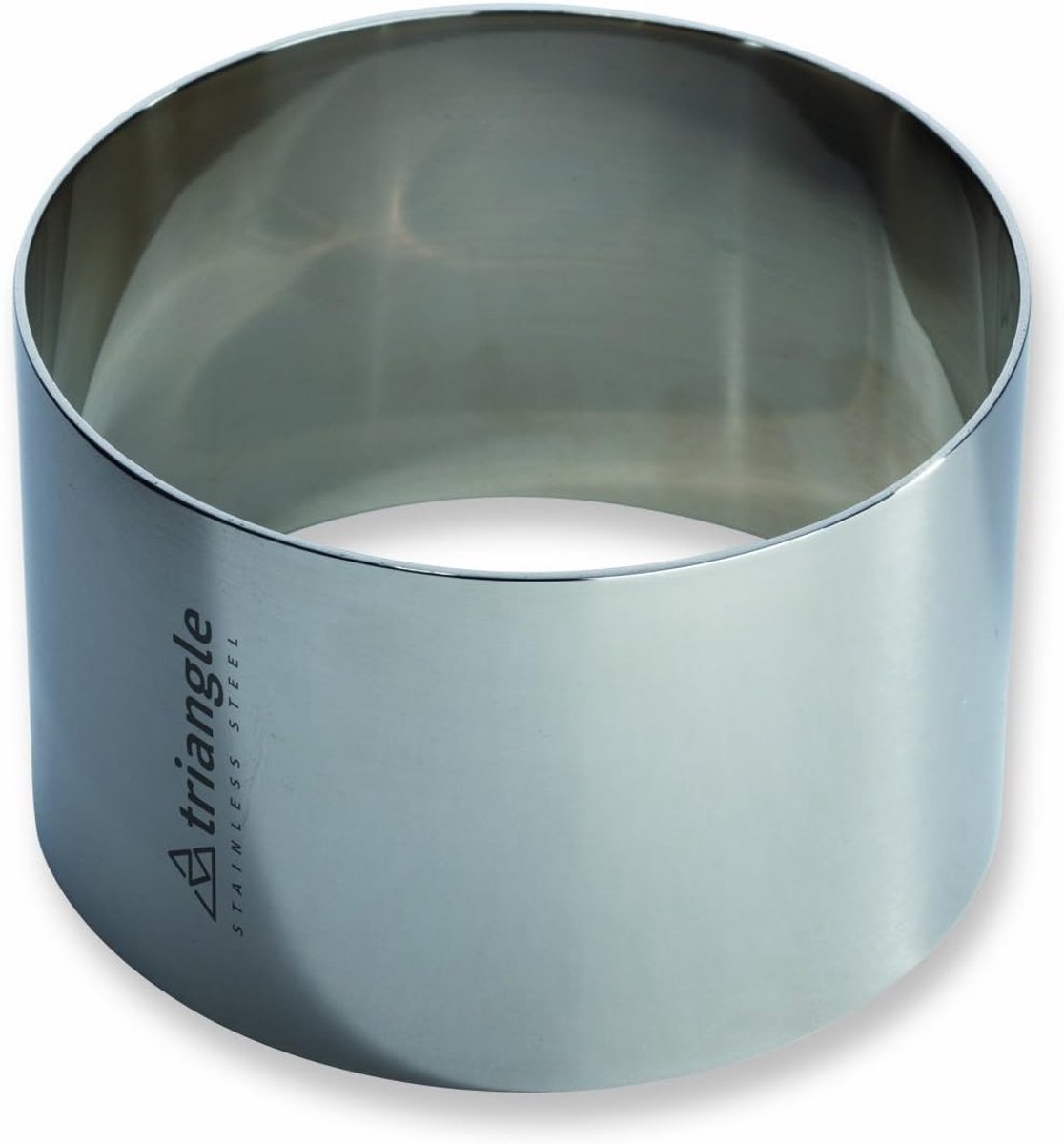 Serveerschaal Ring - Keuken Hulp - Creatieve Gerechten - Vaatwasmachinebestendig - 8 cm - Zilver