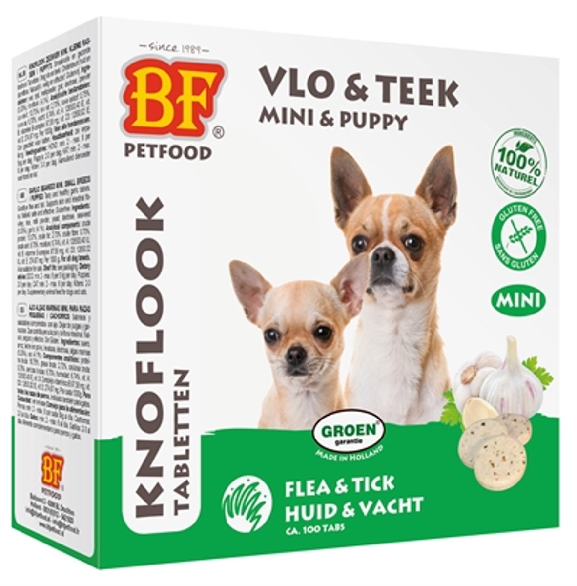 BF Petfood - Hondensnoepjes - knoflook - Zeewier - 100 st