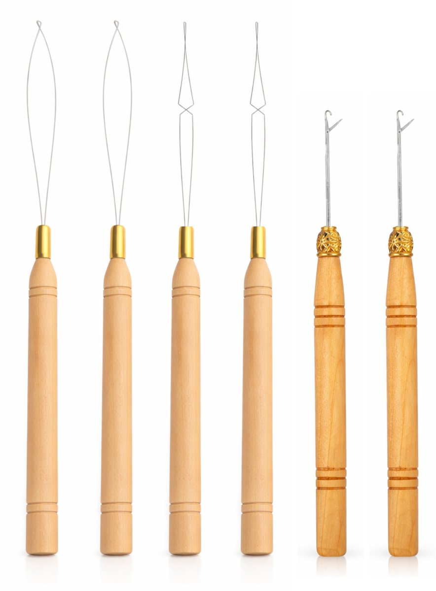 Guardian Beauty Loop Tool Set - Microringen & Nanoringen - 6 Stuks - Voor Haar Extensions