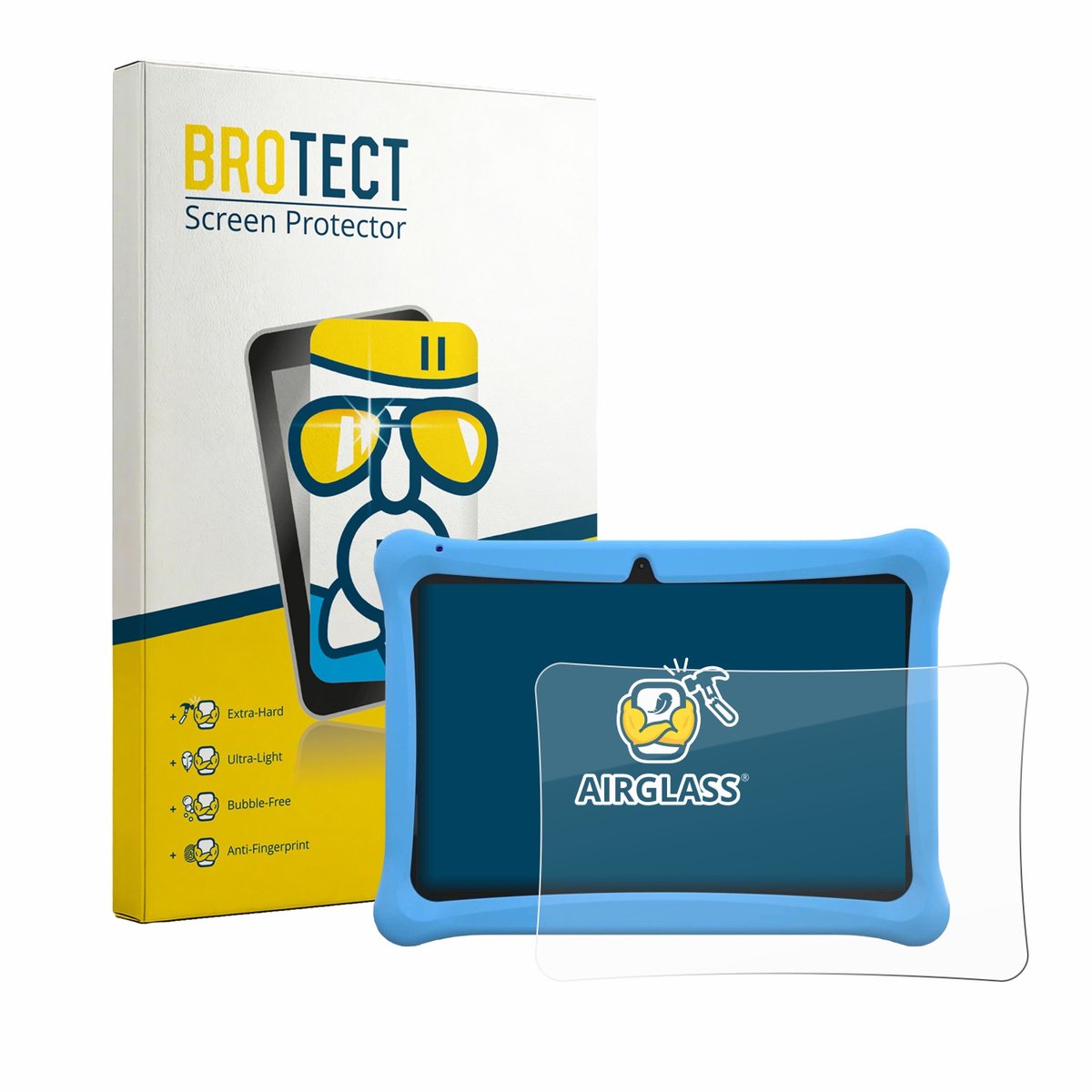 Screenprotector voor Menghu Kids Tablet 10.1" Beschermglas transparant