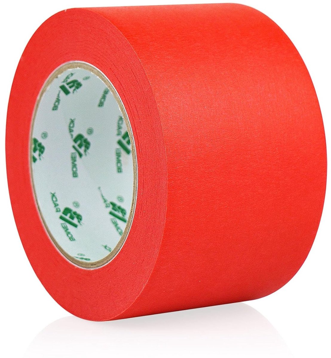 Crepe Tape 75 mm x 50 m voor Schilderwerk, Verfafplakband voor Nauwkeurige Afplakking, Verwijderbaar zonder Resten