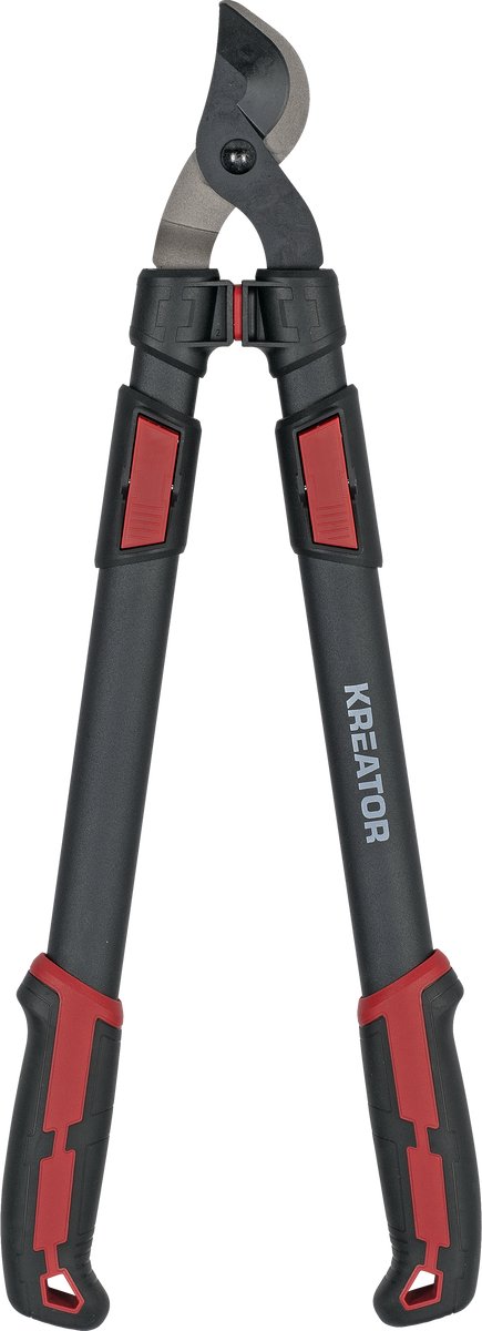 Kreator Takkenschaar Bypass KRTGR40030 - 860 mm - Telescopisch - Gebogen messen - Snoeischaar - Tuingereedschap