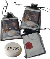 Zeep - bar - blok - 3 x Zeep blok - 3 x Zeep bar - kado - cadeau