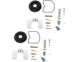 Motorfiets Carburateur Reparatieset - 2 Sets Carburateur Onderdelen voor ER500 ER-5 (1998-2005) - Hoogwaardige Carburateur Kits en Accessoires