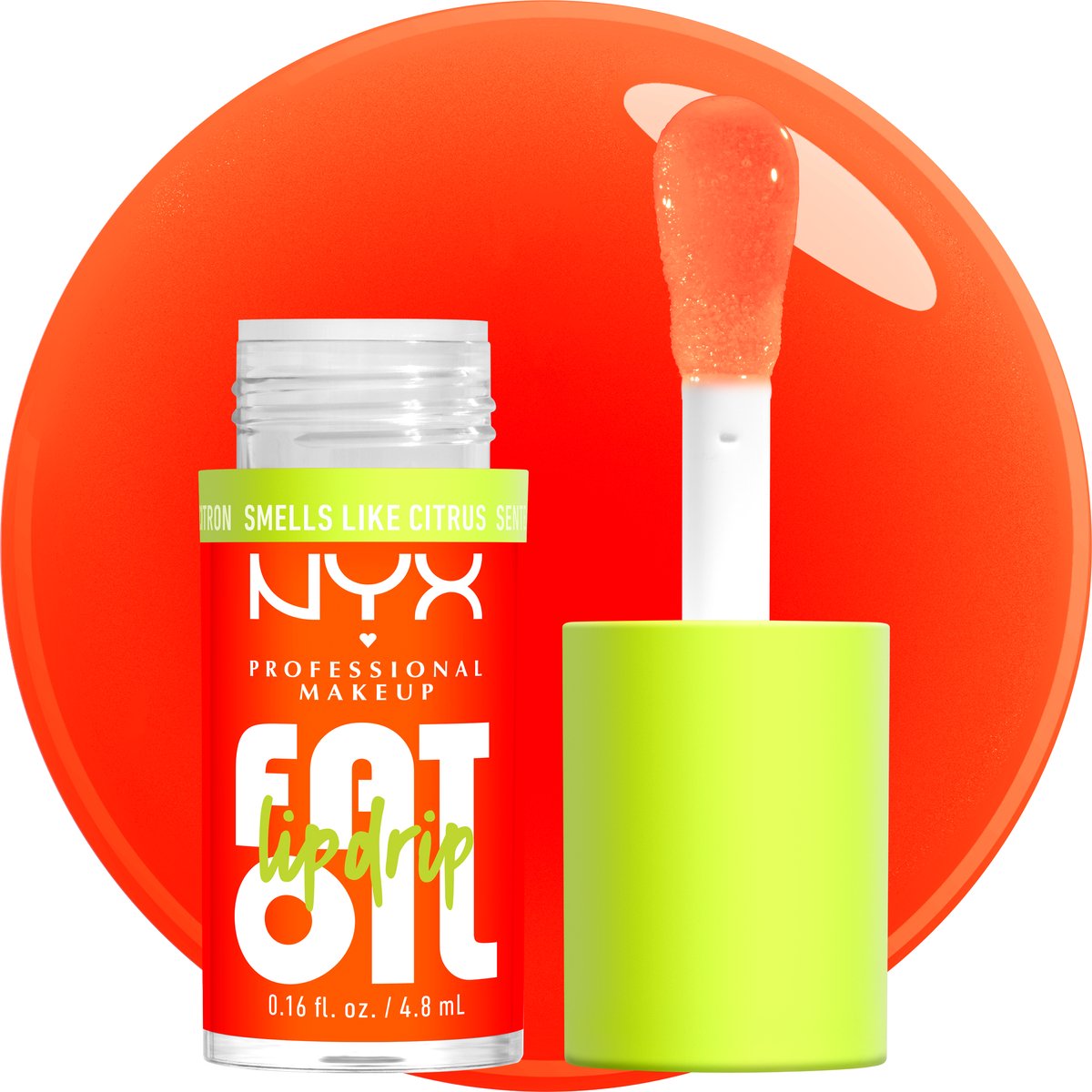 NYX Professional Makeup Fat Oil Lip Drip Lipgloss - Hydraterende gloss - Voor een glanzende finish - Juicy Boo — cadeau in Verzorging - foto 4