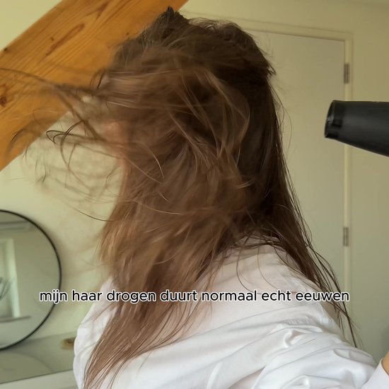 Purelab Föhn met Diffuser 2000W - Ionische Haardroger met Coolshot Technologie - Hair Dryer met 3 Standen - Krullen - Haarföhn Zwart