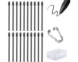 20 punten reserve pennen voor Remarkable 2 pen met 4096 drukgevoeligheid, stiftpunten voor Remarkable 2 papieren tablet-marker met gereedschap voor het verwijderen van de punt