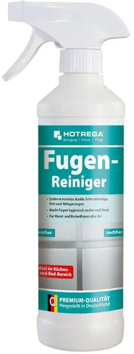 Voegreiniger spray, 3 x 500 ml, Fugen reiniger, Tegels schoonmaken, Badkamer schoonmaken
