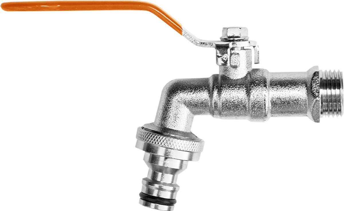 Tuinkraan Kogelkraan 3/4" Messing met Nipl