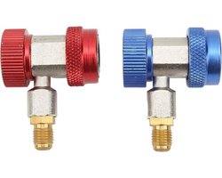 R134a AC Air Condition Verstelbare Quick Coupler High Low Adapter Connector - Beste prijzen en eigenschappen - Vergelijk nieuw en gebruikt