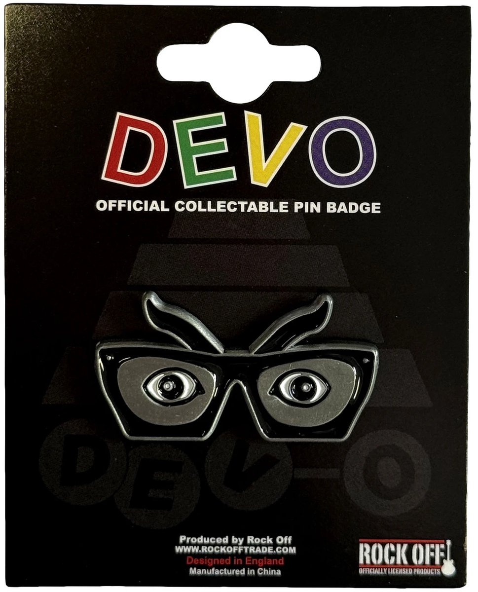 Devo Oh, No! Glasses - Pin