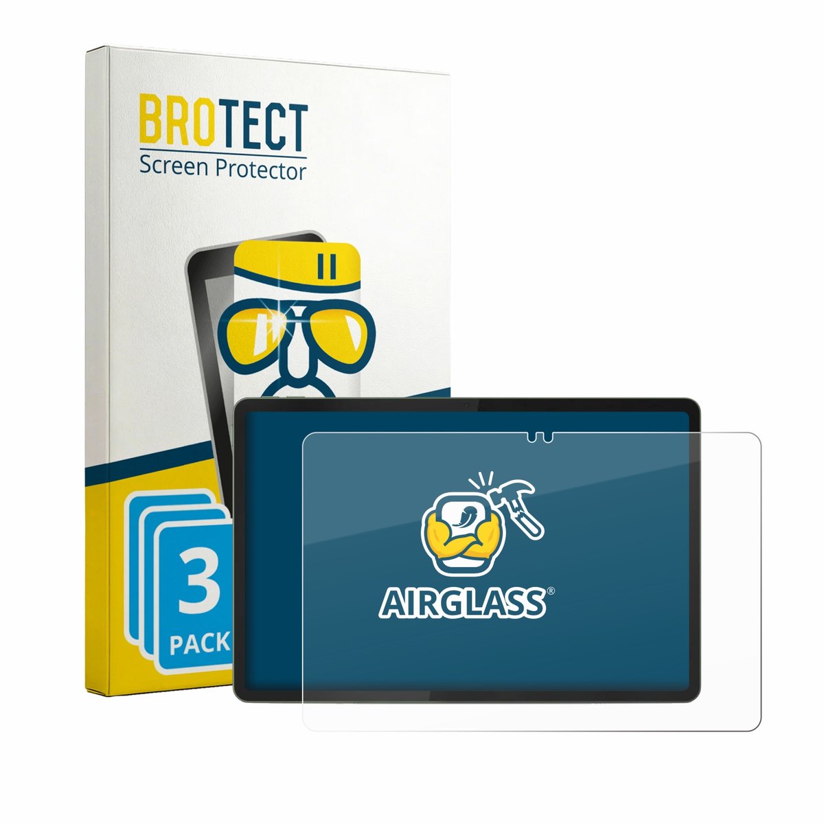 Screenprotector 3 Stuks voor Motorola Moto Pad 2026 Beschermglas transparant