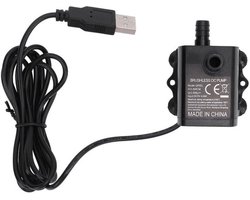 Amfibische Waterdichte Aquarium Pomp, DC 5V 4.8W 300L/H met Stroomregeling, Geschikt voor Aquarium, Fontein