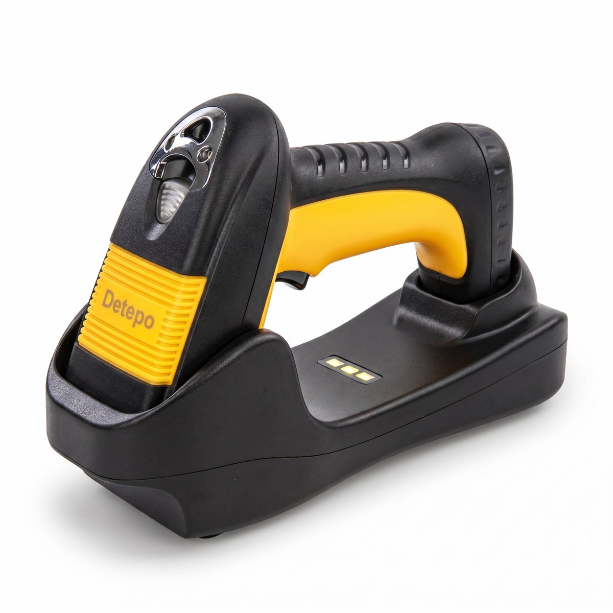 Barcode Scanner Draadloos - Professionele Handscanner voor 2D/QR Codes - USB & Bluetooth - Voor Industrieel Gebruik - Met Houder