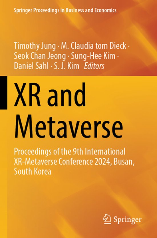 Springer Proceedings in Business and Economics- XR and Metav ... - cover