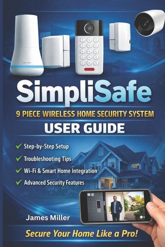 SimpliSafe 9 Piece Wireless Home Security System USER GUIDE - cover