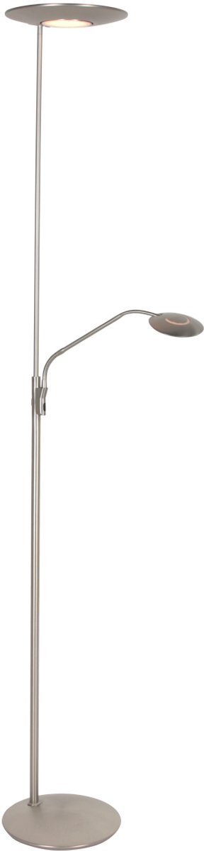 Vloerlamp - staal - Zenith2 - kunststof metaal - design lamp - LED - 4394ST - Steinhauer Exclusive