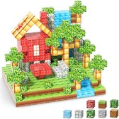 Magic Toy Magnetische bouwstenen - 100 bouwstenen - magnetisch Bouwspeelgoed - montessori speelgoed - magneten speelgoed