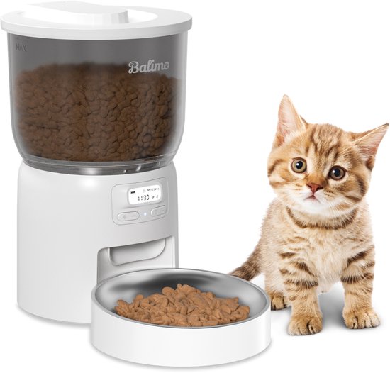 Balimo Automatische Voerbak 3L Wit - Balimo - €36,99