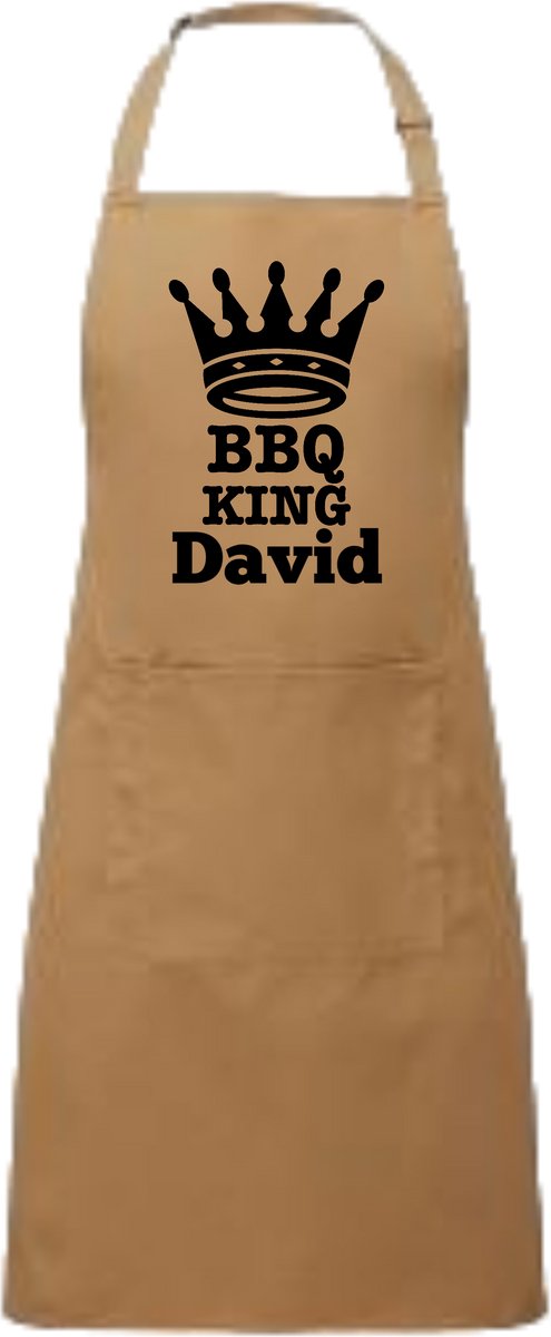 Gepersonaliseerd keukenschort - bbq - koken - vaderdag