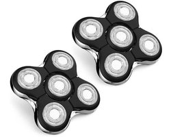 Vervangende scheerkoppen geschikt voor Remington XR1500, XR1501 en RX5 Ultimate Series scheerapparaten (2 stuks)