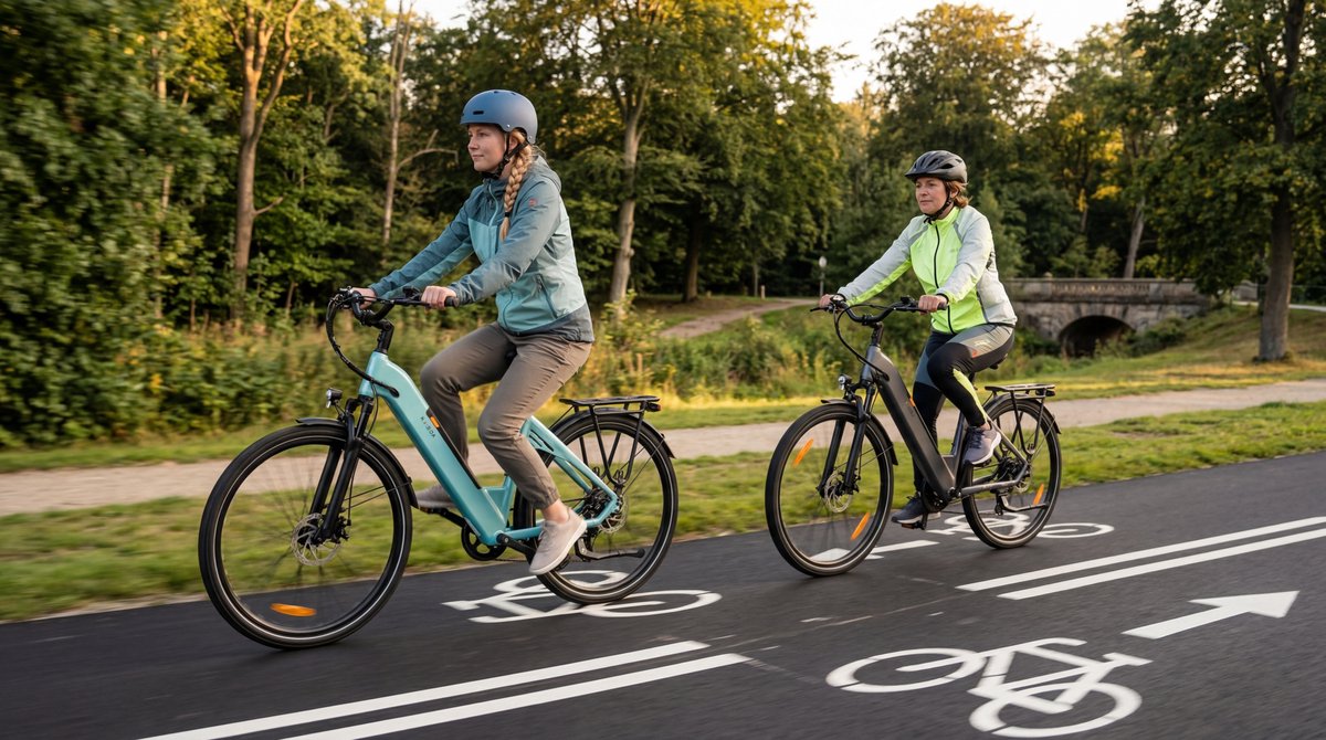 Elektrische 28" fiets 250W motor - 150km bereik thumbnail 3