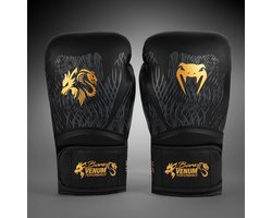 Venum X Chimaev Wild Borz Boxing Gloves Black Gold - 14oz