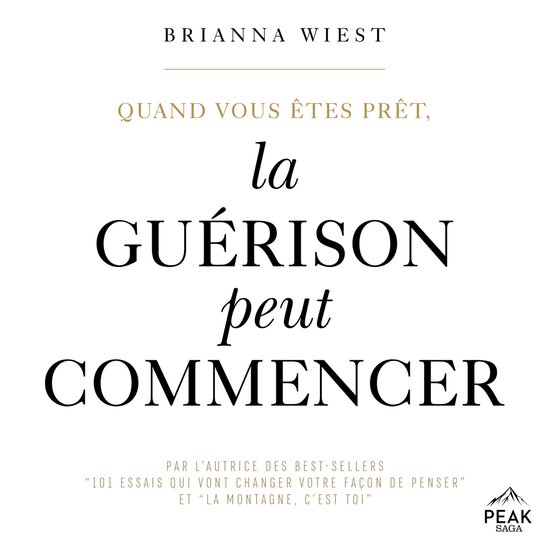 Quand vous êtes prêt, la guérison peut commencer - cover