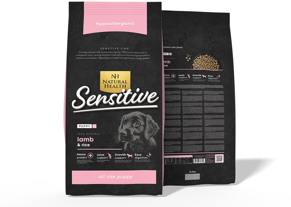 Natural Health Droogvoer Natural Health Dog Puppy - 12,5KG