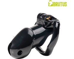 Brutus - Ergo - Chastity Cage Black - Ergonomisch - Stealth slot