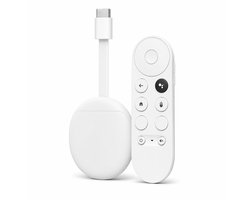 HappyLEDS® Android TV Dongle 4K – Streaming Box met WiFi & Bluetooth – Google Assistant – Netflix Compatibel - Remote geschikt voor Chromecast