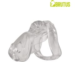 Brutus - Clicklock - Chastity Cage Clear - Innovatief slot