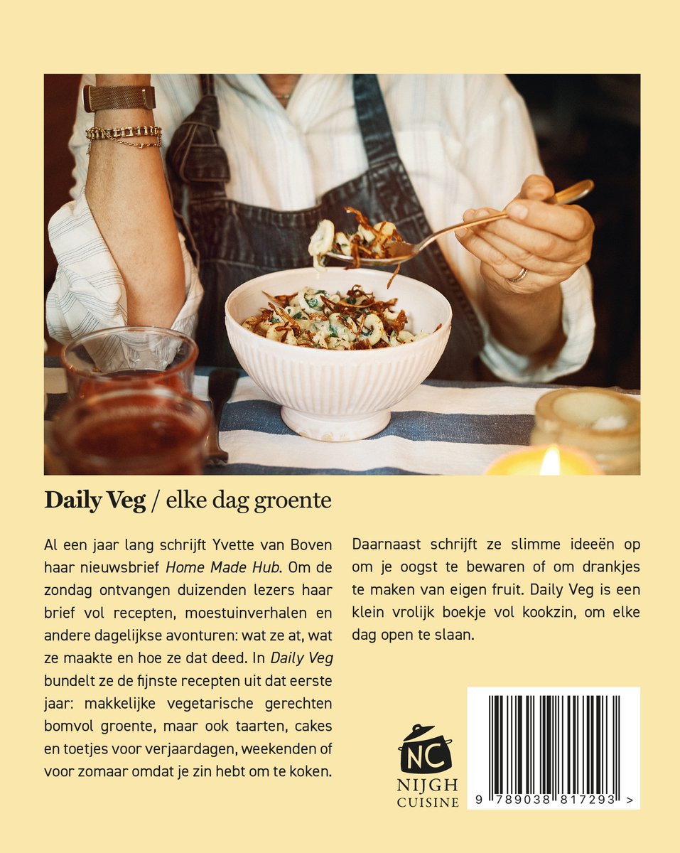 Daily Veg - back cover