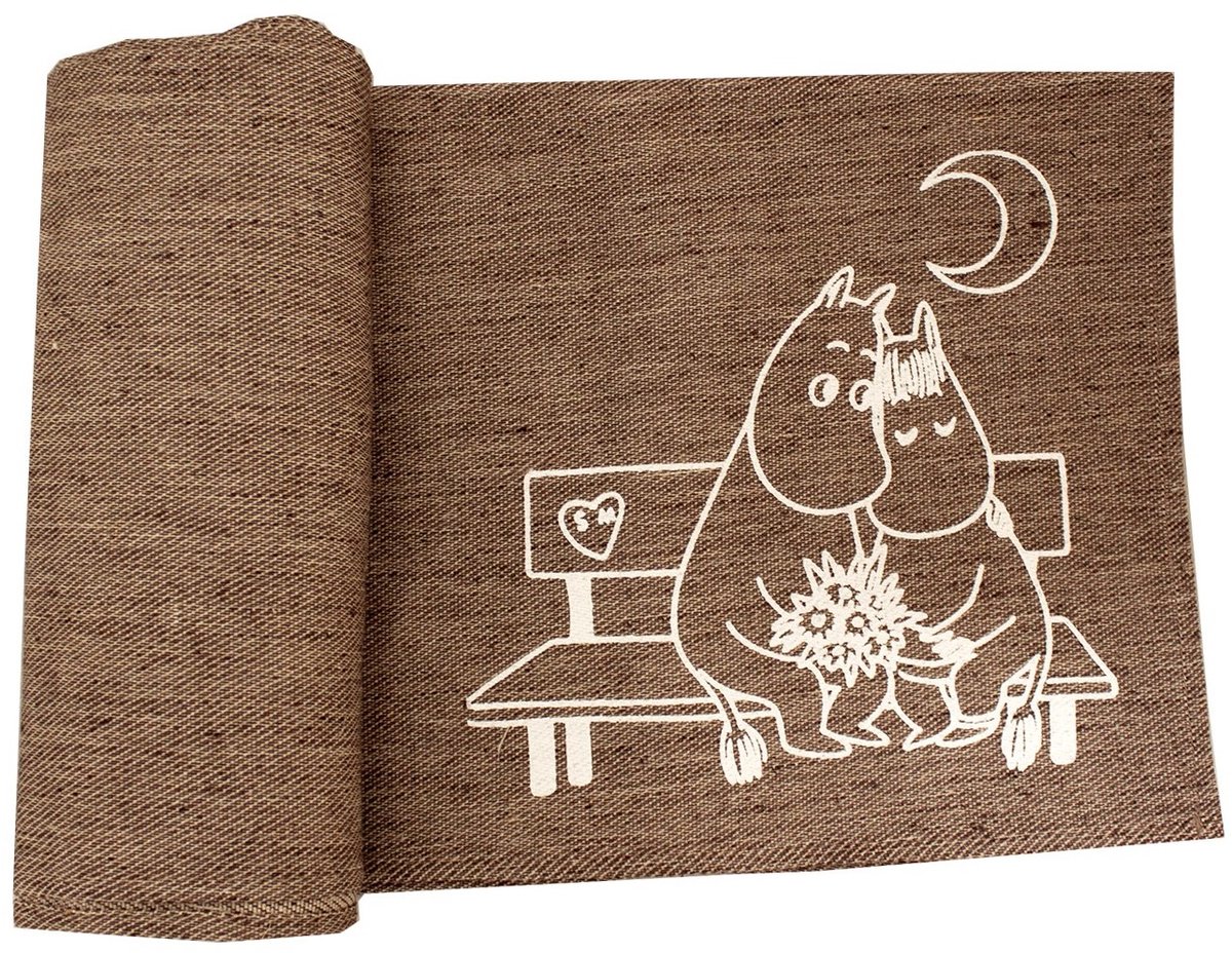Emendo - Moomin Sauna Seat Cover Sweethearts - 50 x 150 cm