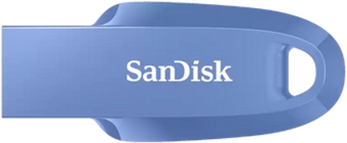 SanDisk Ultra Curve - USB Stick - 32 GB - USB3.2/3.0 - Type-A - 100 MB/s Blauw