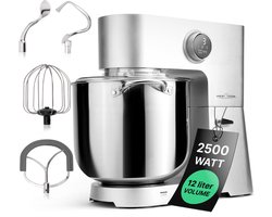 ProfiCook KM 1254 - Keukenmachine XXL - 12liter - 8 KG