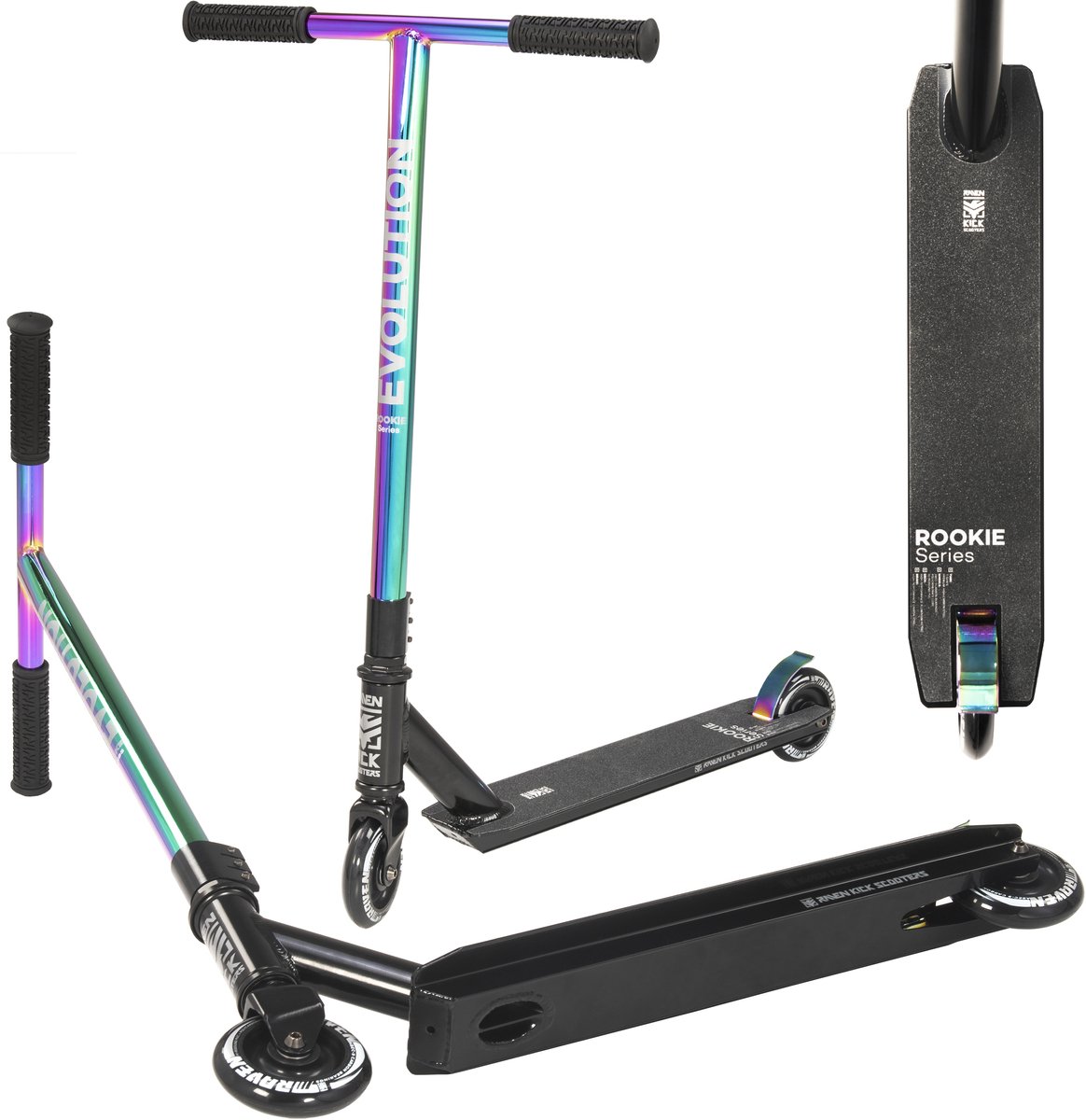 RAVEN Rookie Neo Chrome 100mm Stuntstep