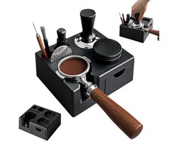 Professionele Tamper Station voor Espresso, Verstelbaar en Duurzaam, Ideaal voor Barista Accessoires en Koffieliefhebbers