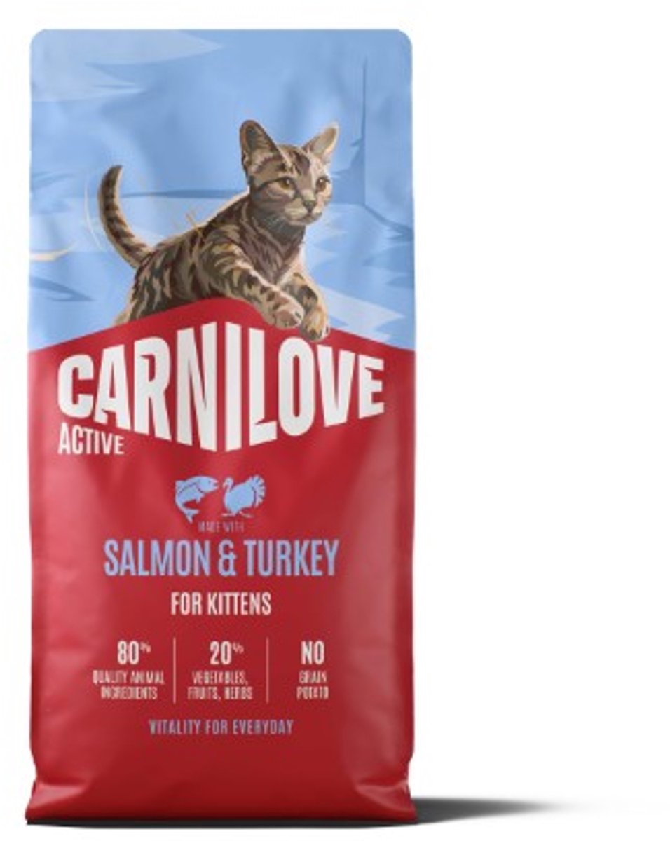 Carnilove Carnilove active kitten salmon / turkey