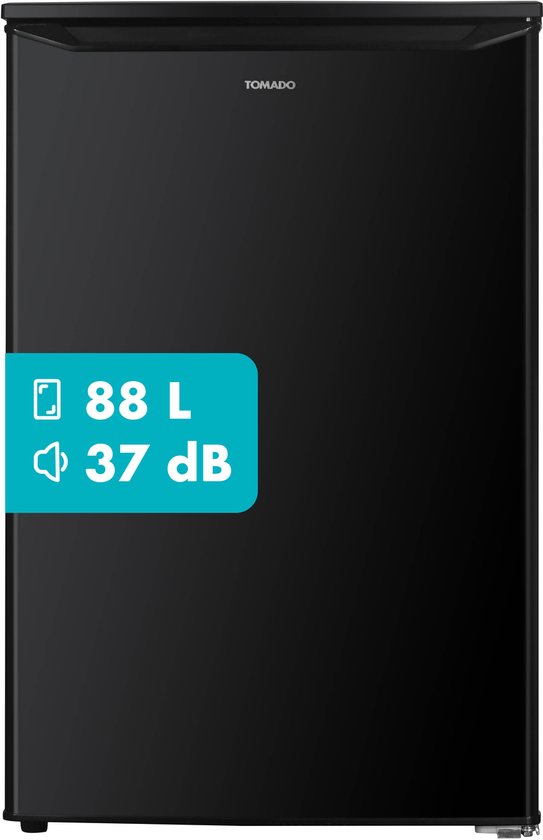 Tomado TFT5501B - Tafelmodel Diepvriezer - 87 liter - 3 vrieslades - Energielabel C - Zwart