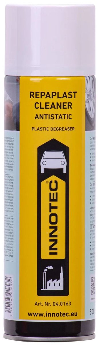 Reinigingsspray, antistatische reiniger, kunststof reiniger, 500ml