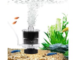 MTTProducts - Aquarium Filter - Mini Binnenfilter - Voor 30-60 L Aquarium - Verbeterde Watercirculatie - Geschikt voor Betta en Garnalen - Compact formaat