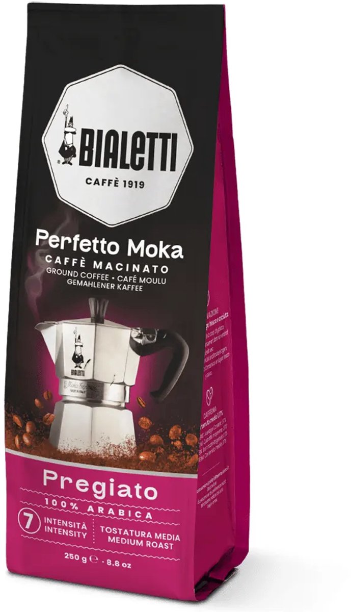 Bialetti Perfetto Moka Pregiato gemalen koffie – 250gr thumbnail 2