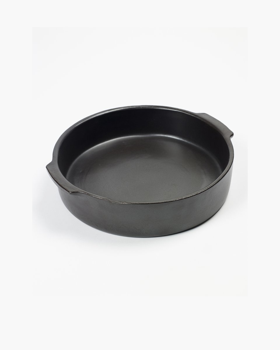 Serax - Pascale Naessens Pure - Oven-Serveerschaal XL - Zwart - 31 Ø
