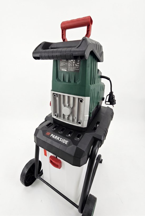 Parkside Elektrische hakselaar - Krachtige 2800 W Motor - Met veiligheidsvergrendeling - Opvangbak 56 L van Merkloos	 — afbeelding 2