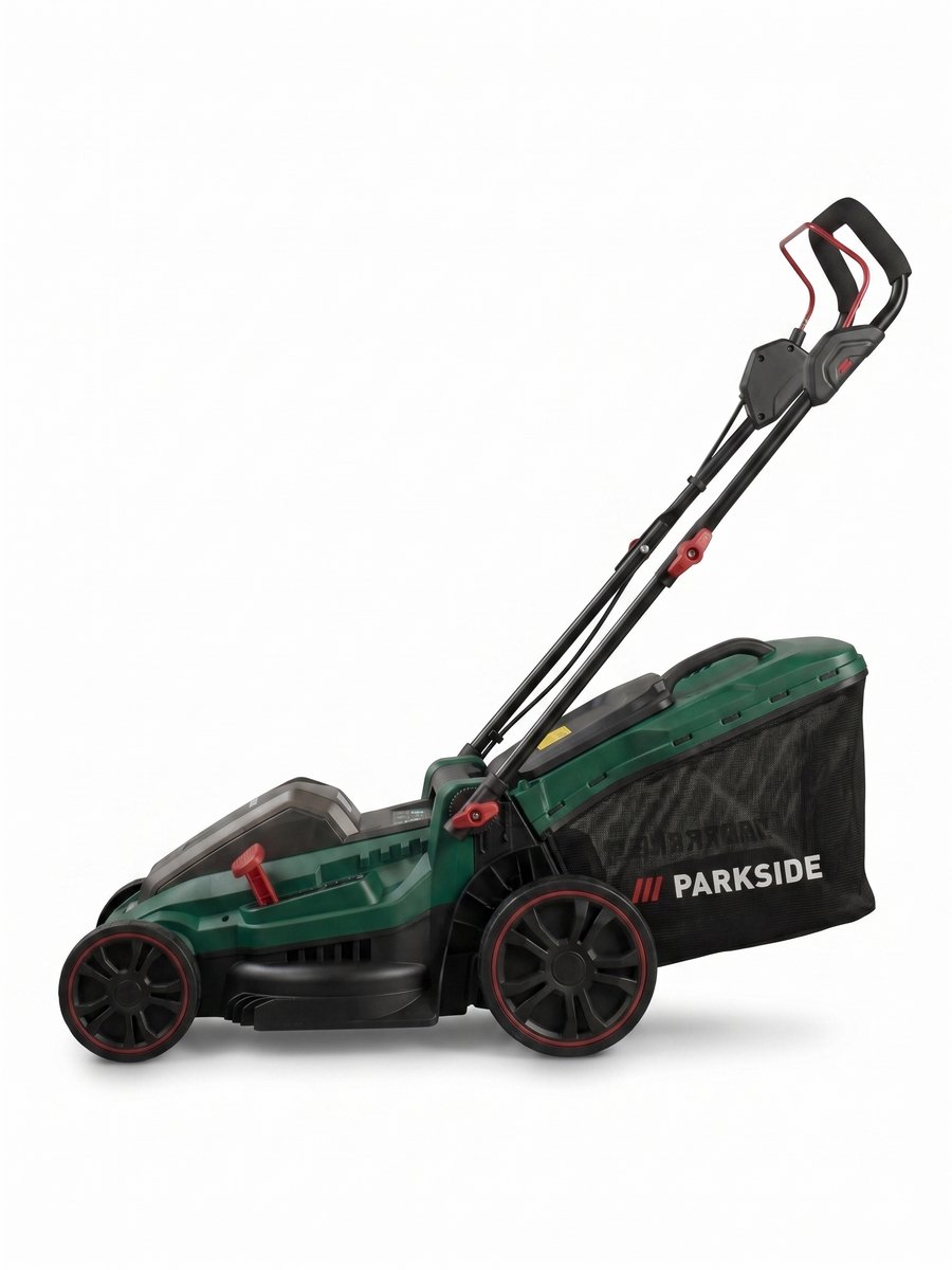PARKSIDE® Elektrische grasmaaier 1800 W - Maaibreedte: 44 cm - Opvangzak: 55 L - Gazonoppervlakte: tot ca. 500 m² - Snijhoogte: 7 traps van ca. 20/70 mm – foto 2