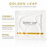 Collageen oogmasker wallen - Retinol - Vitamine C - hyaluronic acid - Eye Patches - Oog Pads - Multifunctioneel Hydraterend - Gezichtsmasker - donkere kringen - Golden Leaf